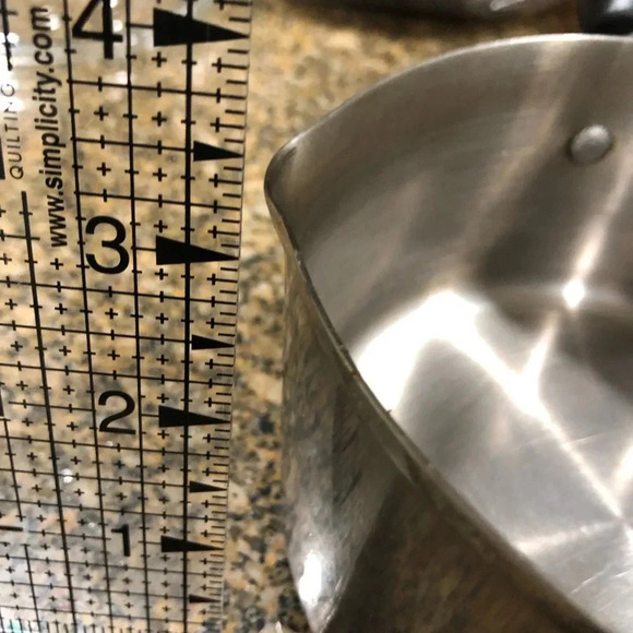 VTG FARBERWARE 1QT SAUCE PAN BLACK HANDLE AND METAL RING - Picture 7 of 7